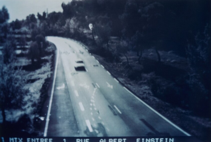 Surveillance video, Sophia Antipolis, France