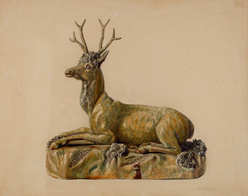 Stag Statuette