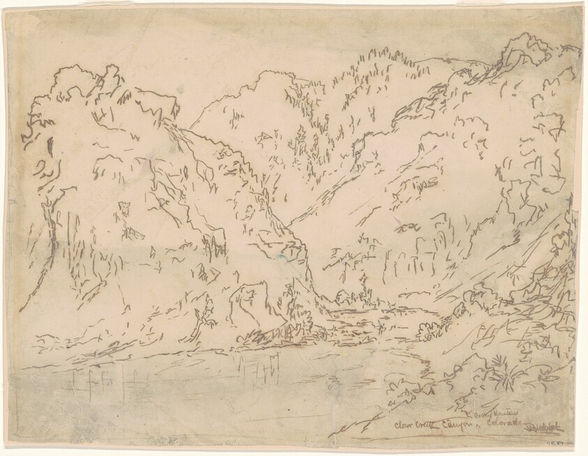 Clear Creek Canyon, Rocky Mountains, Colorado