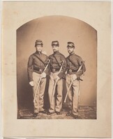 M. Edward Rogers, Robert E. Randall, and Charles F. Lennig, First Troop Philadelphia City Cavalry, Samuel Broadbent, 1861