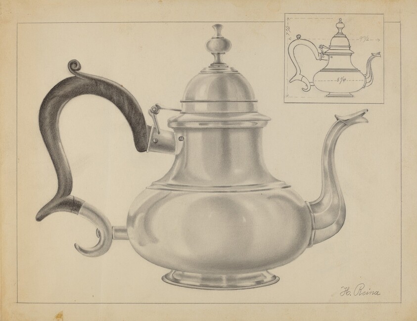 Silver Teapot
