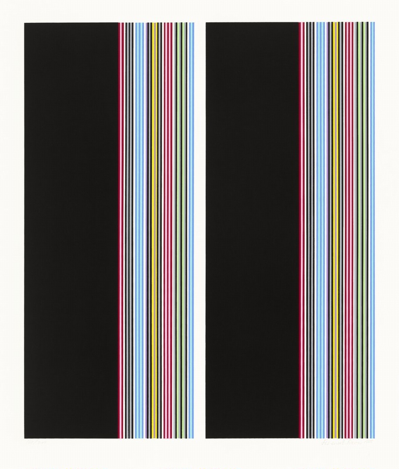 Untitled, Gene Davis, 1985