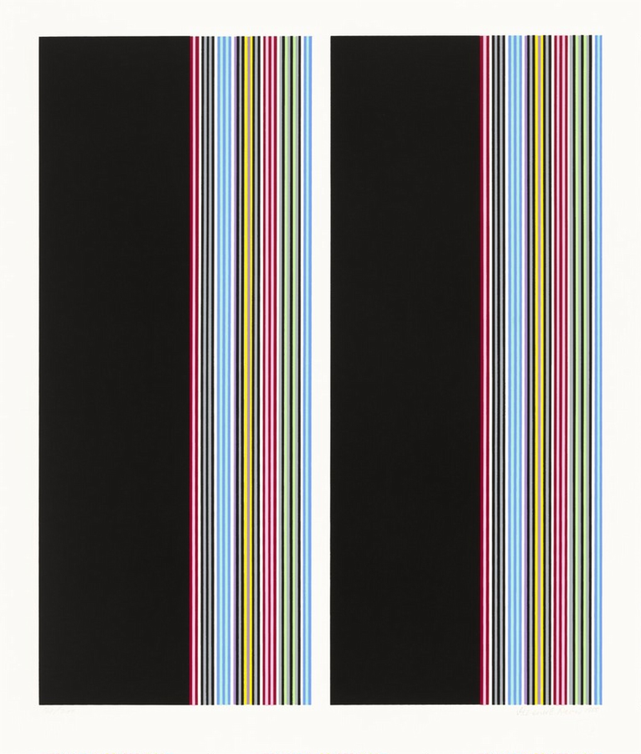 Untitled, Gene Davis, 1985