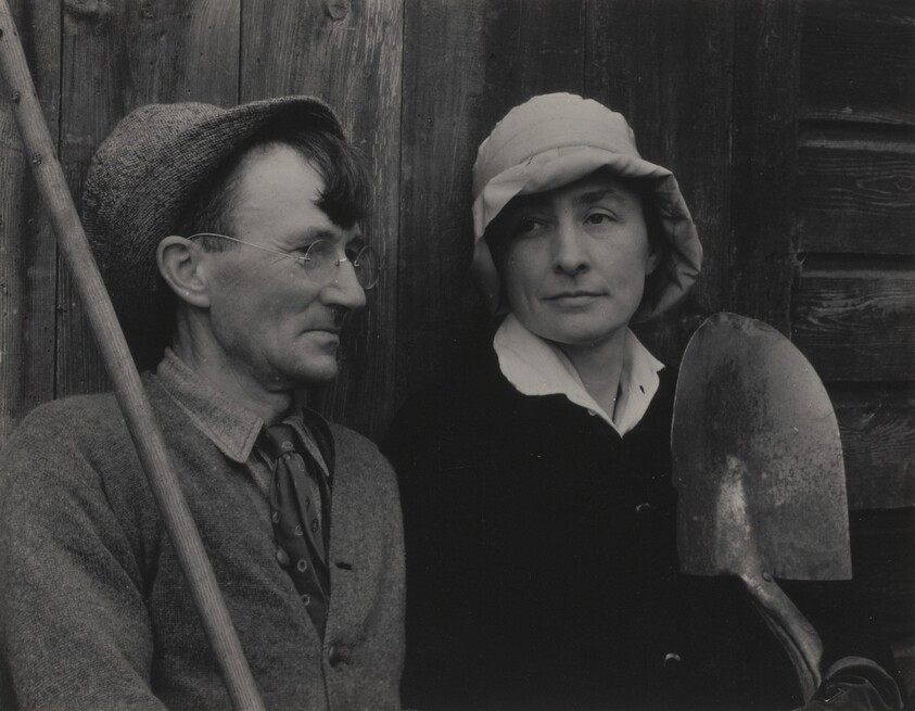 Georgia O'Keeffe and Donald Davidson