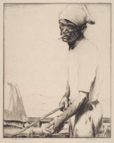 Sampan Fisherman