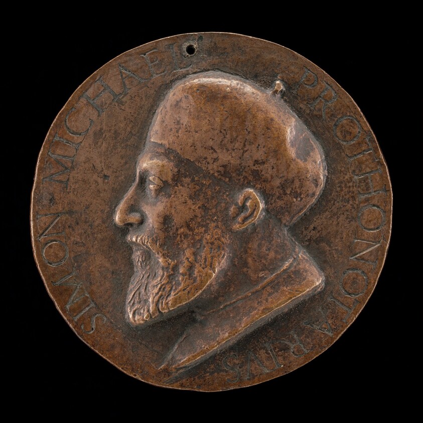 Simone Michiel, died 1525, Protonotary, afterwards Canon of Verona 1498, Treviso 1510