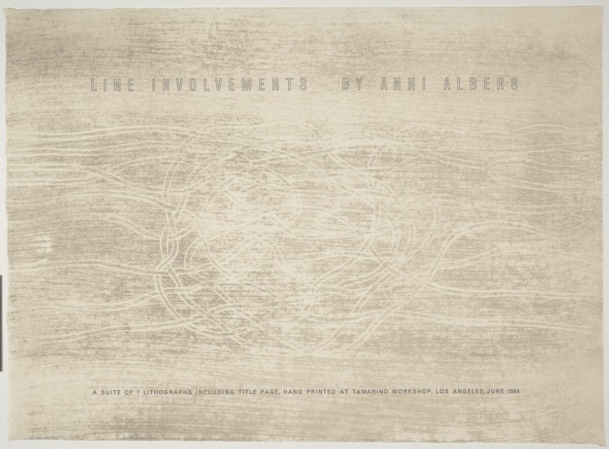 Title Page from Line Involvements