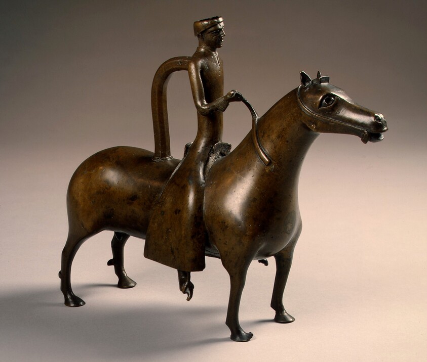 Aquamanile in the Form of a Horseman