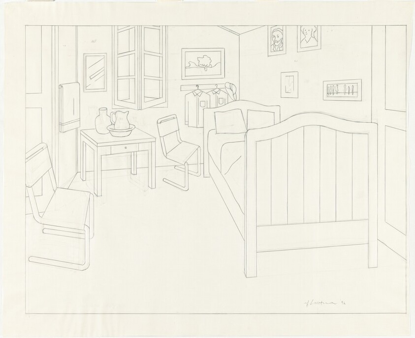 Study for "Bedroom at Arles"