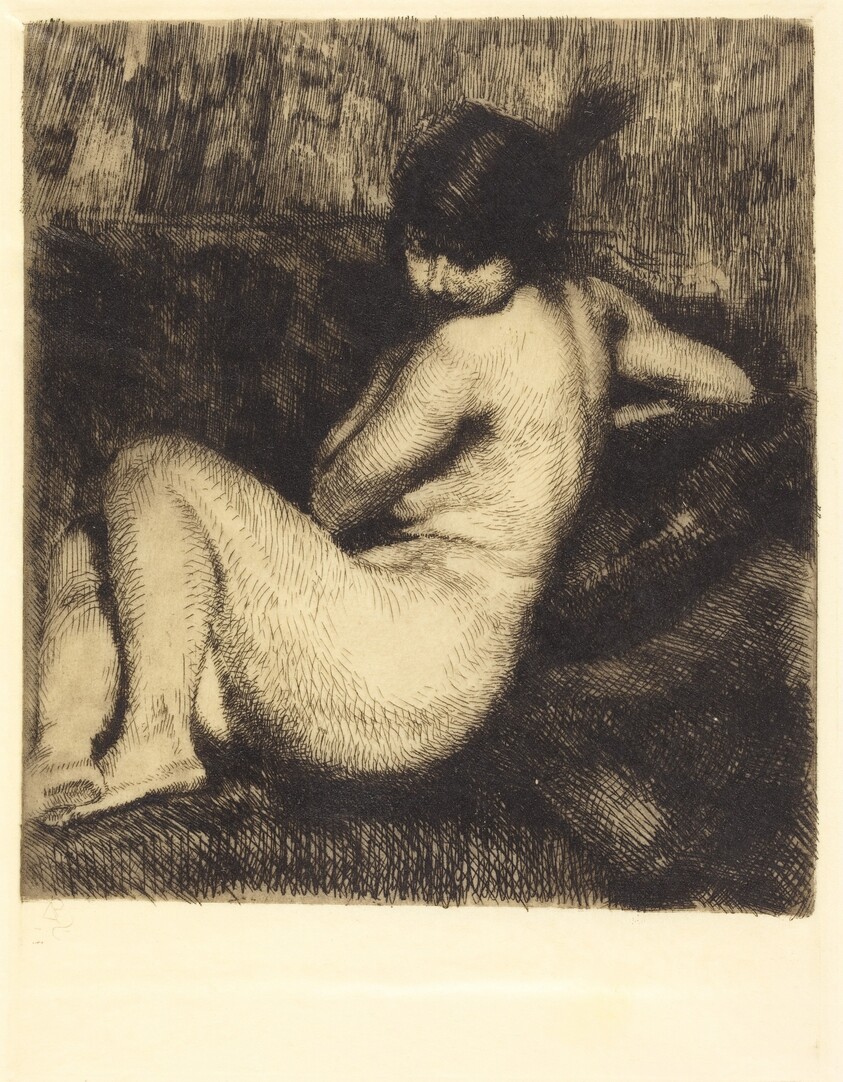 The Feathered Turban (Le turban à aigrette)