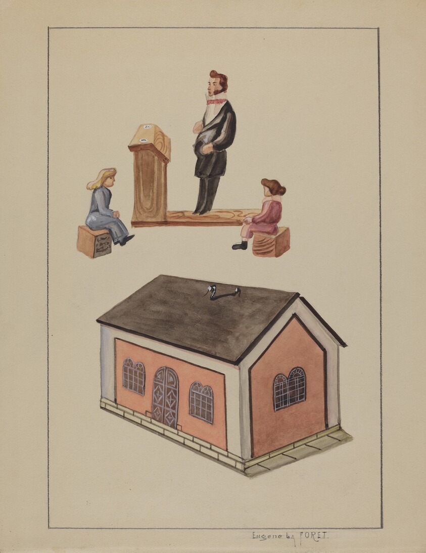 Toy School House