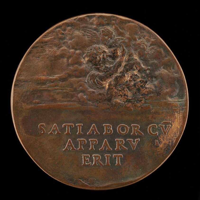 God the Father in the Clouds [reverse]