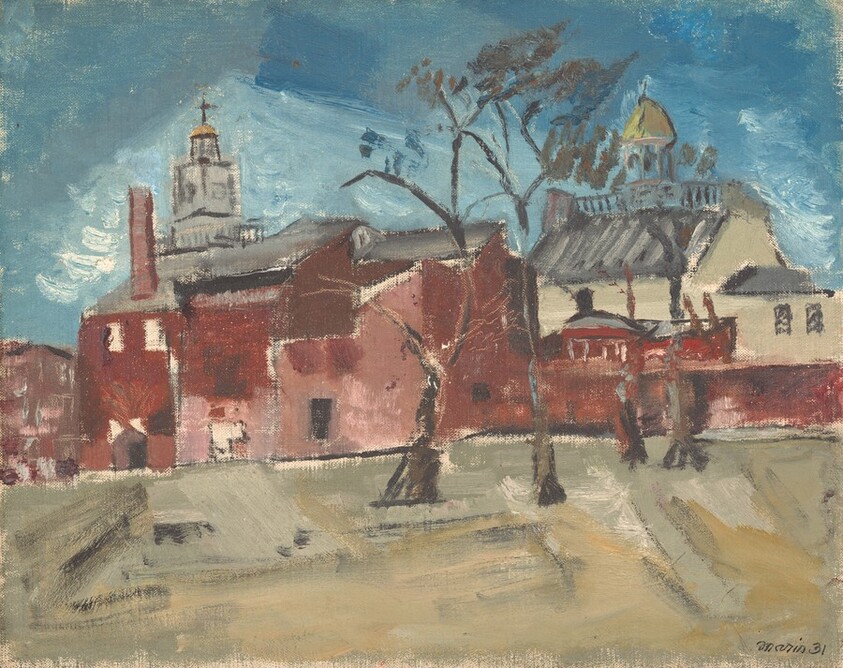 View from the Green, New Castle, Delaware