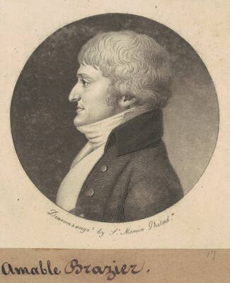 Claude Amable Brasier, Charles B. J. Févret de Saint-Mémin, 1800