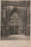Porch of St. Laurent's Church, Nuremberg, Roger Fenton, 1856