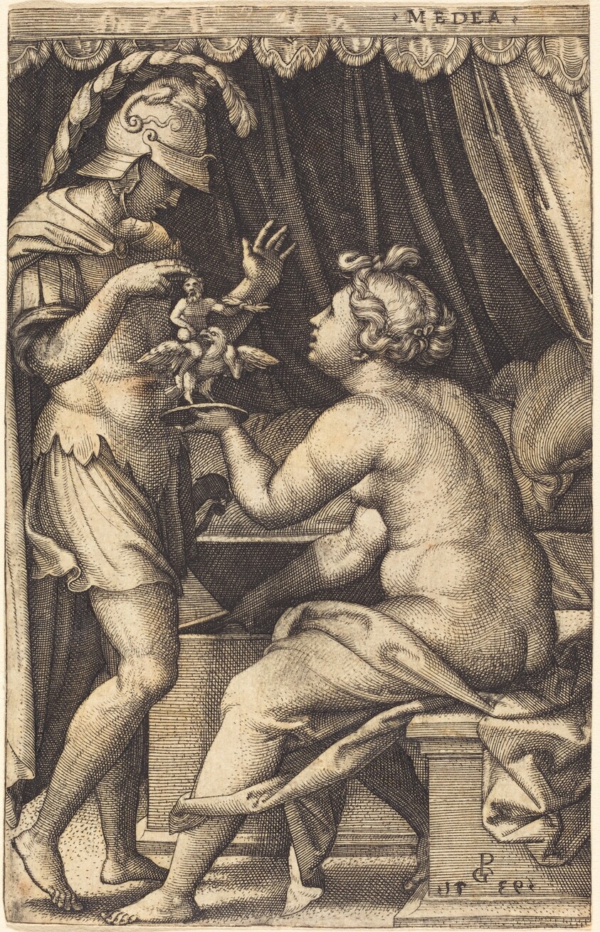 Medea Returning the Penates to Jason