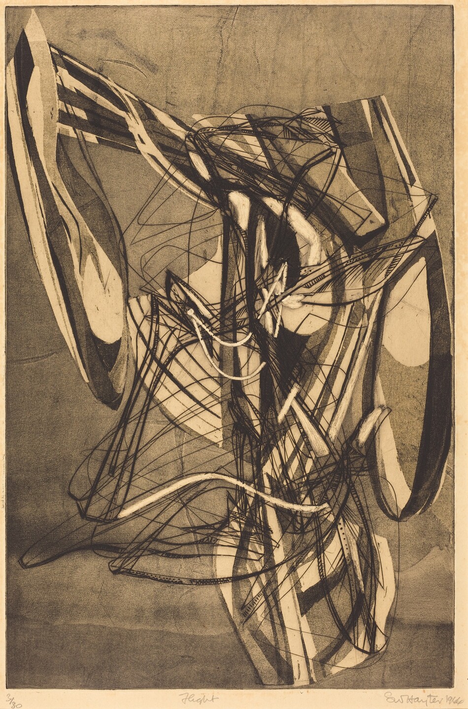 L'Escoutay by Stanley William Hayter, International Graphic