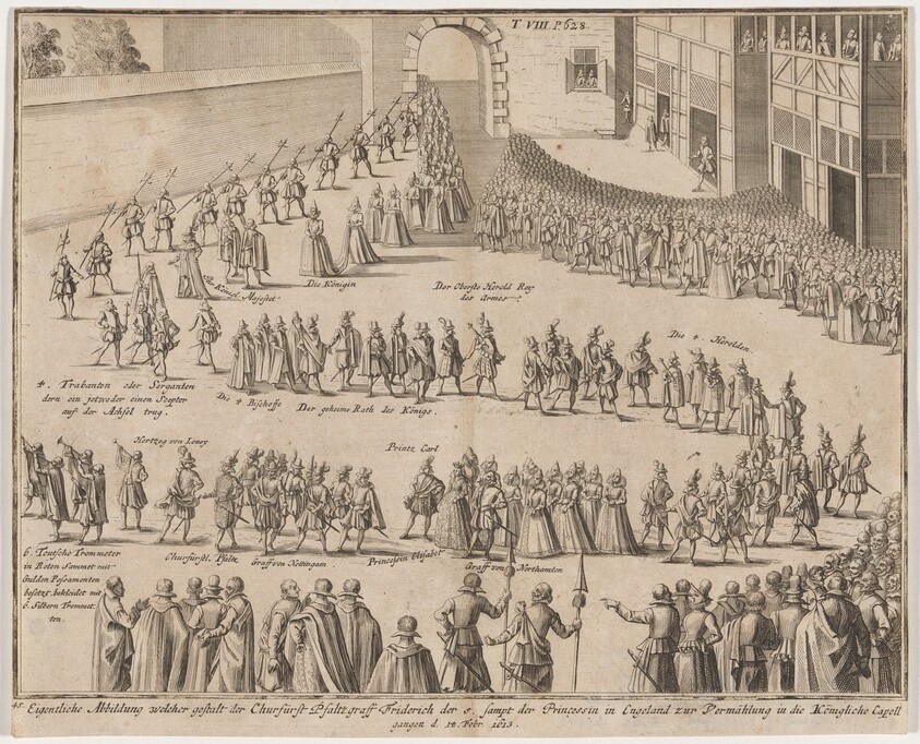 Marriage of Elizabeth to Frederick V of Bohemia, February 14, 1613