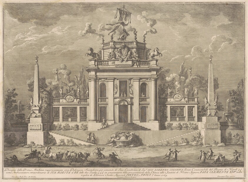 The Prima Macchina for the Chinea of 1769: A "Deliziosa"