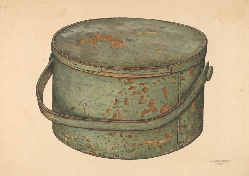 Sugar Pail with Cover