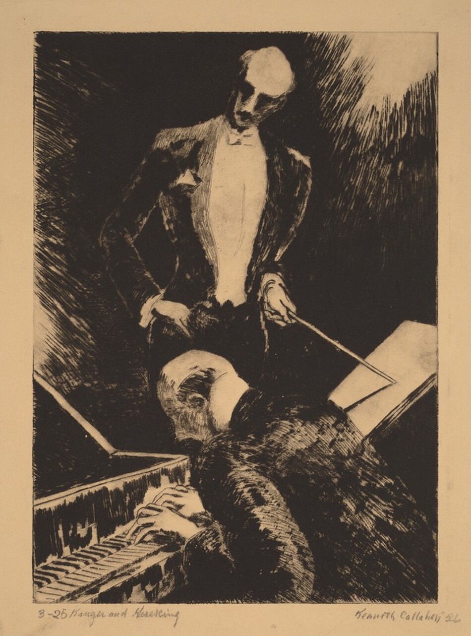 SOLD Kenneth Callahan (American, WA, 1905-1986), ﻿untitled