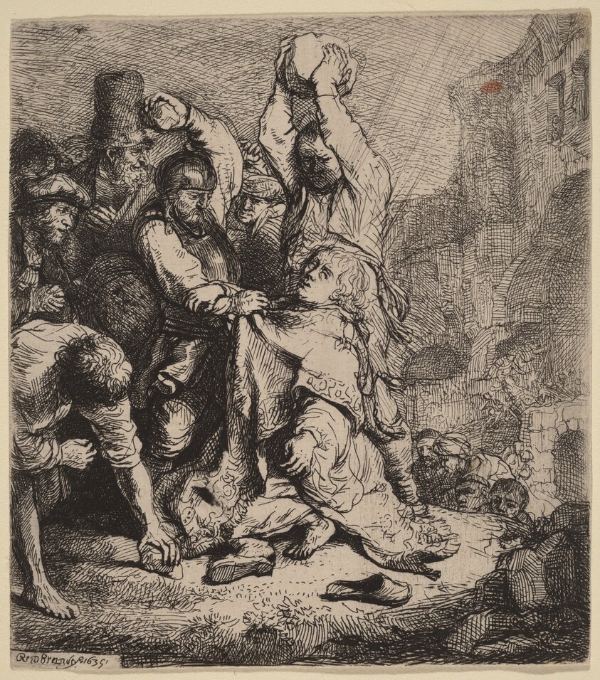 The Stoning of Saint Stephen