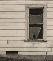 Tattered Curtain in Window, Pomona, California, Wright Morris, 1936
