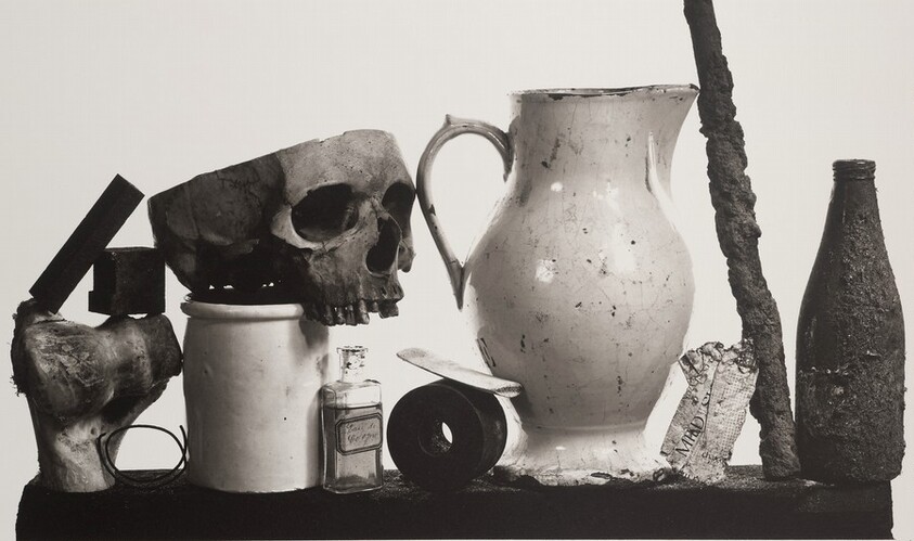 Composition with Pitcher and Eau de Cologne, New York