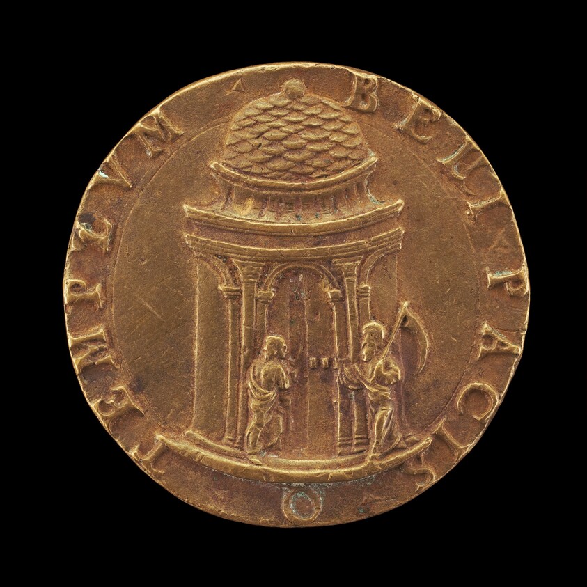 Death and Peace Closing the Door of the Temple of Janus [reverse]