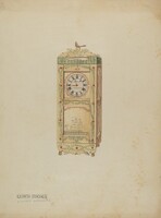 Watch Clock, Ulrich Fischer and Lorenz Rothkranz, 1935/1942