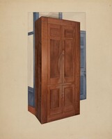 Shaker Dining Room Cupboard, William Paul Childers, c. 1937