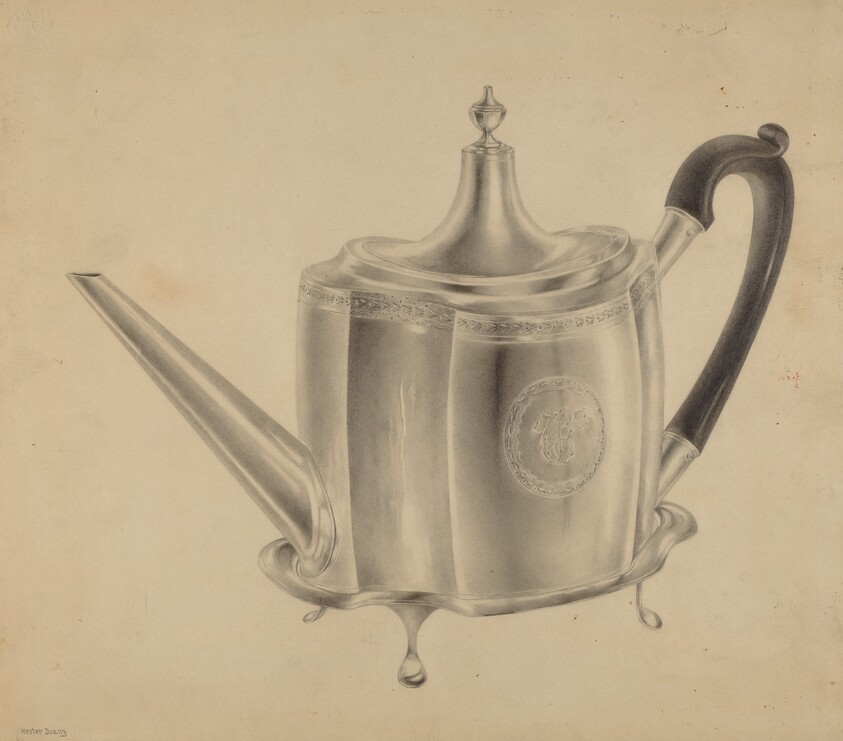 Silver Teapot