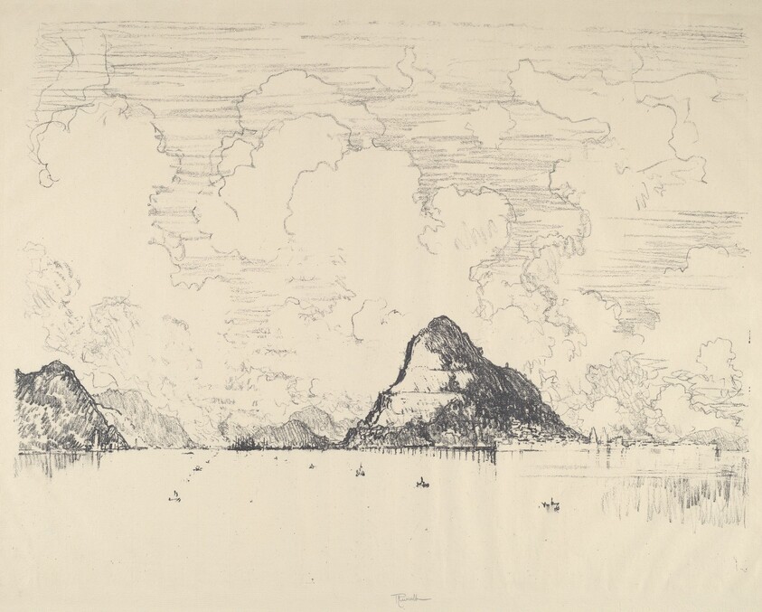 Entrance to the Canal from the Pacific