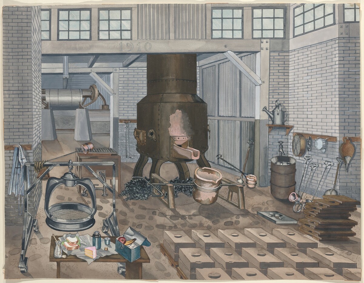 Iron Foundry, 1910