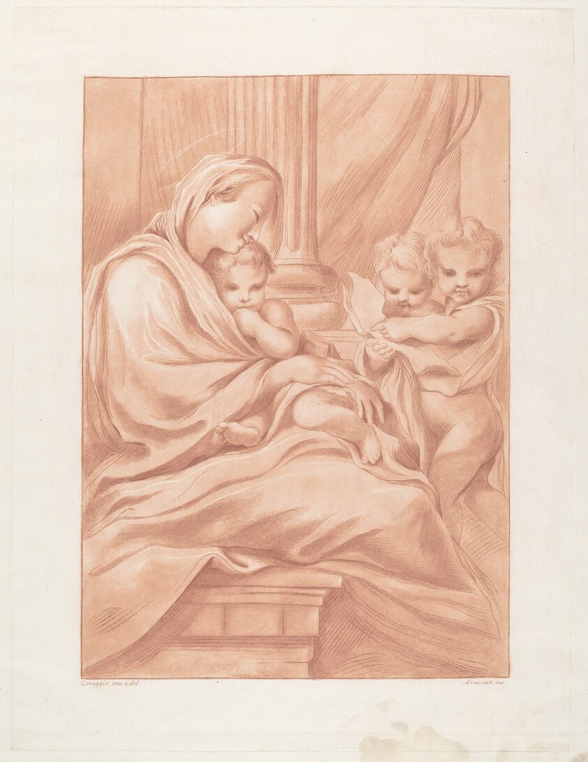 Virgin and Child with Two Angels
