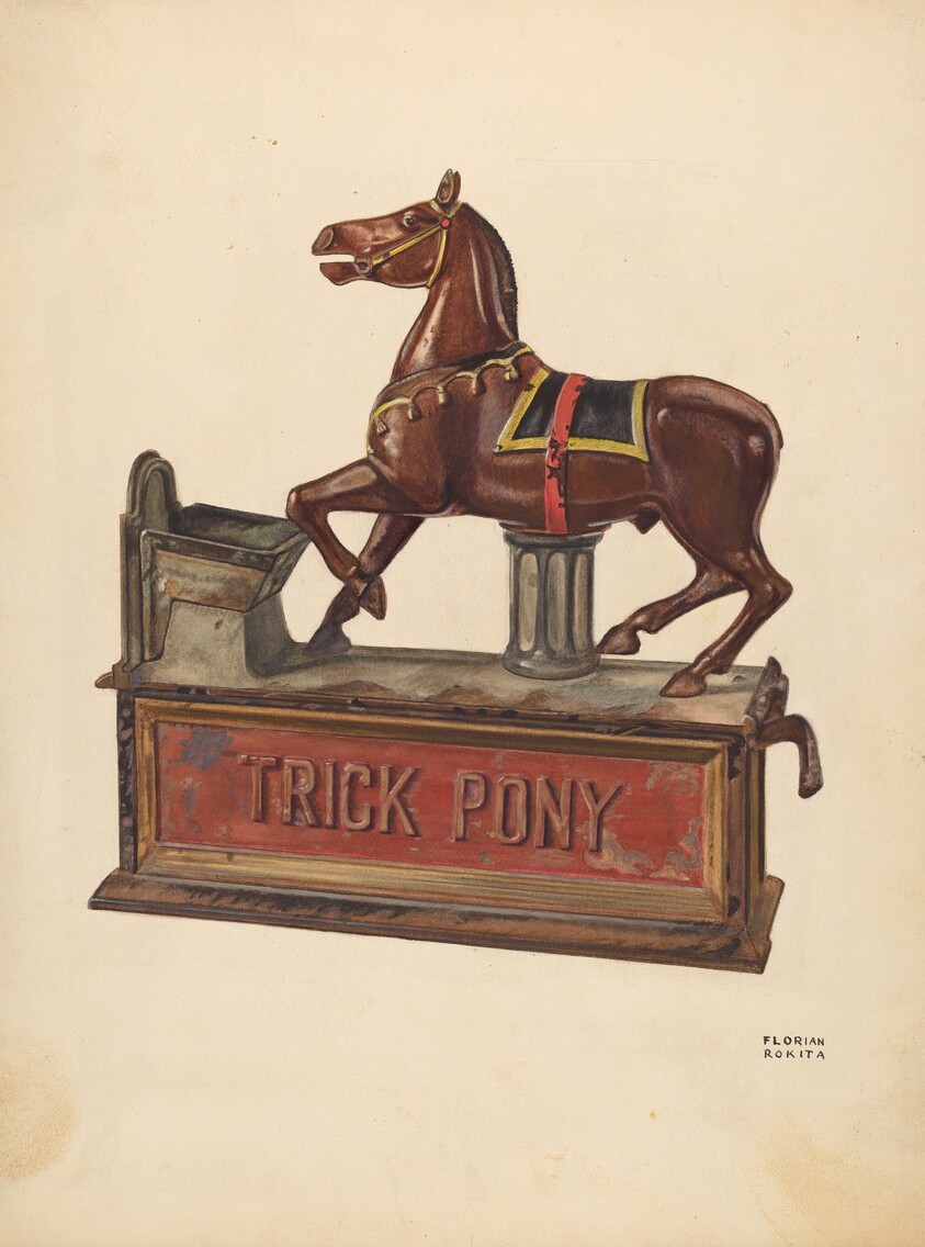 Toy Bank: Trick pony