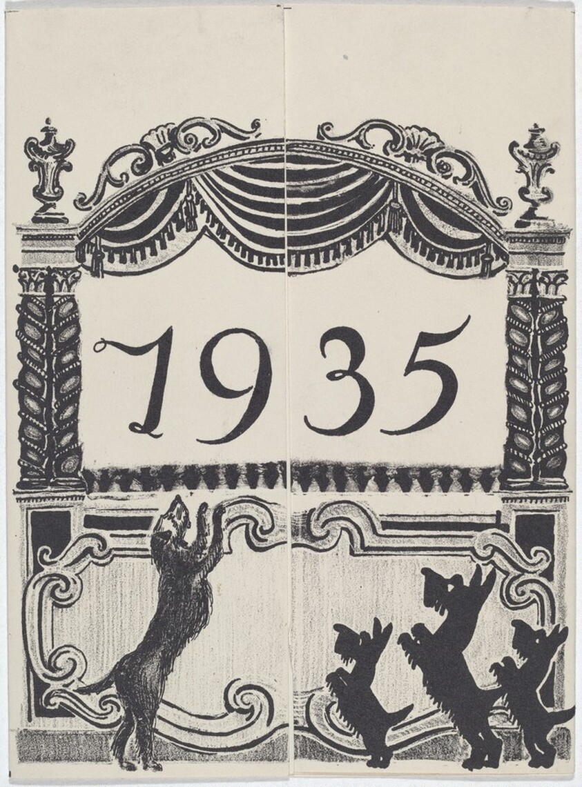 Rosenwald New Year Card