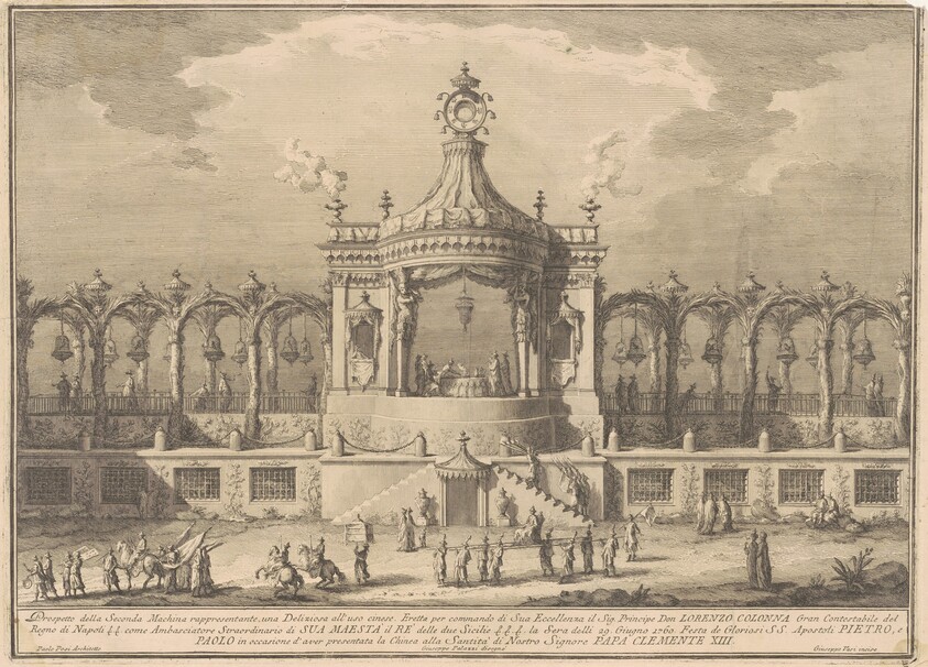 The Seconda Macchina for the Chinea of 1760: A Chinoiserie Pavilion