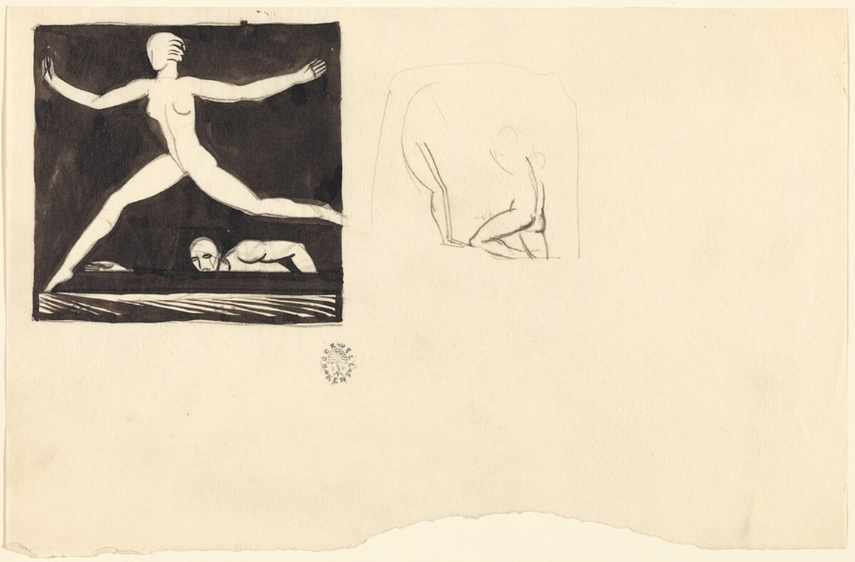 Study for a Bookplate