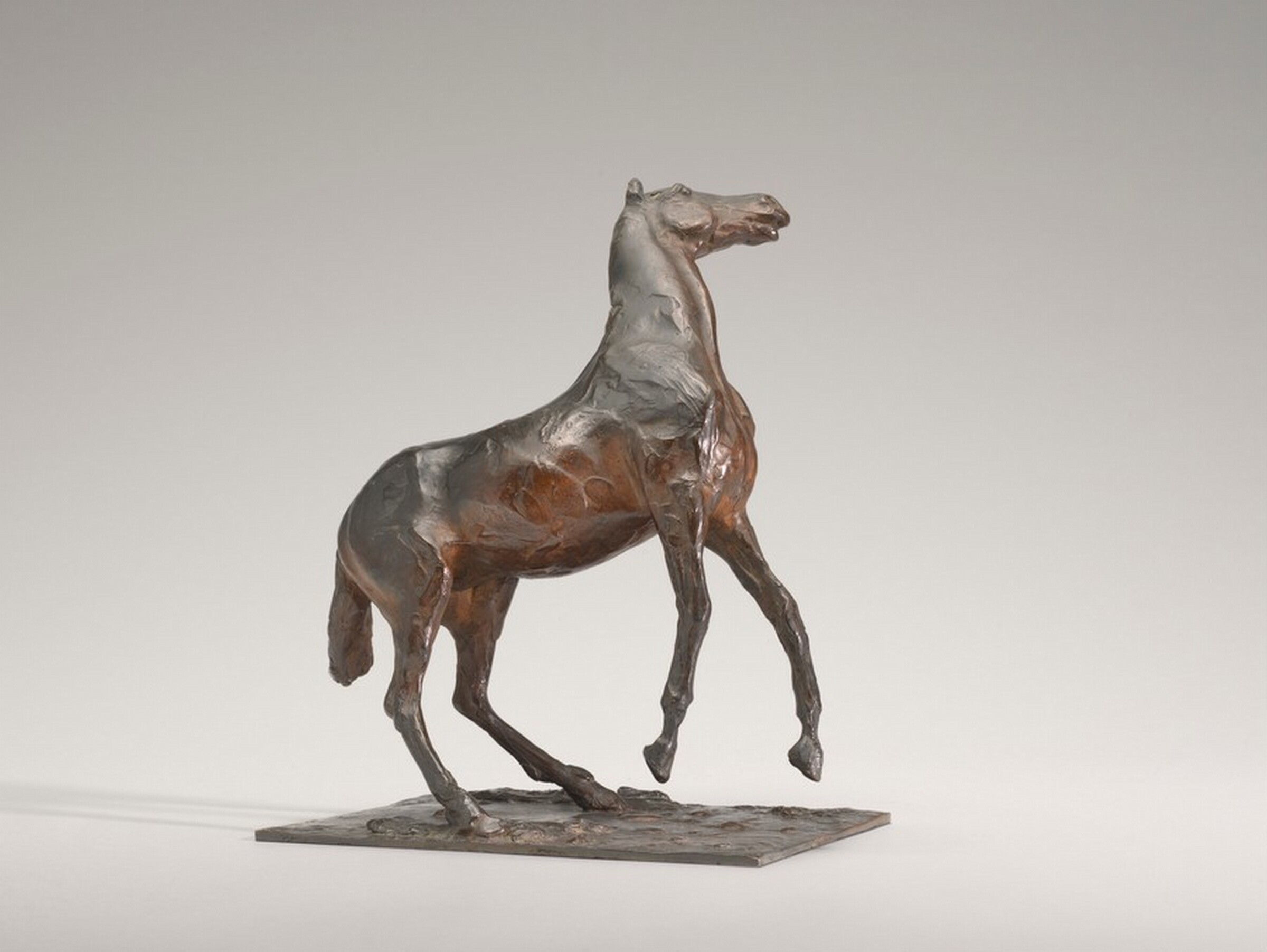 Horse Rearing, Edgar Degas, original wax 1880s, cast 1920/by 1964