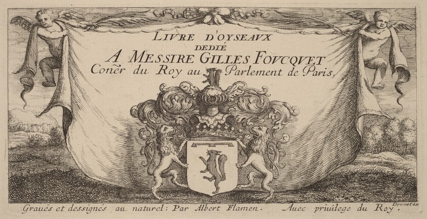 Title Page for "Livre d'oiseaux"