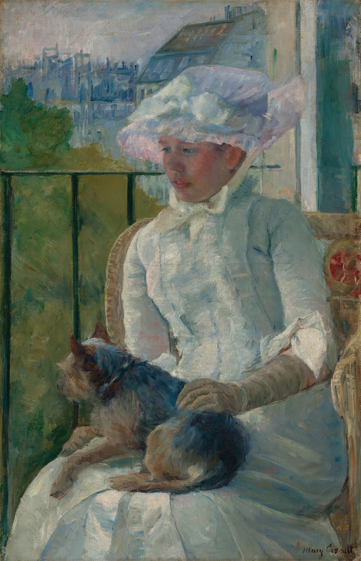 Young Girl at a Window