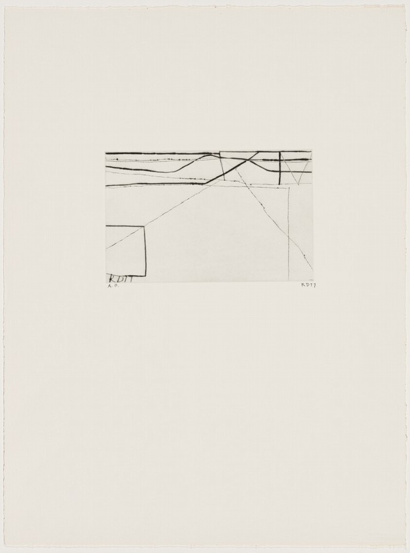 #7 from Nine Drypoints and Etchings [artist's proof]