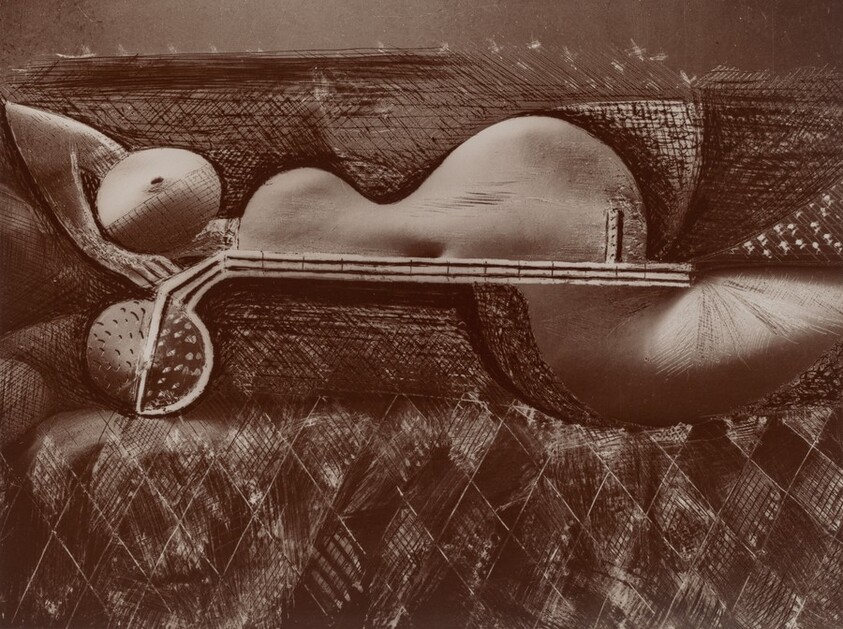 Jeune fille rêvant (Young Girl Dreaming), from Transmutations