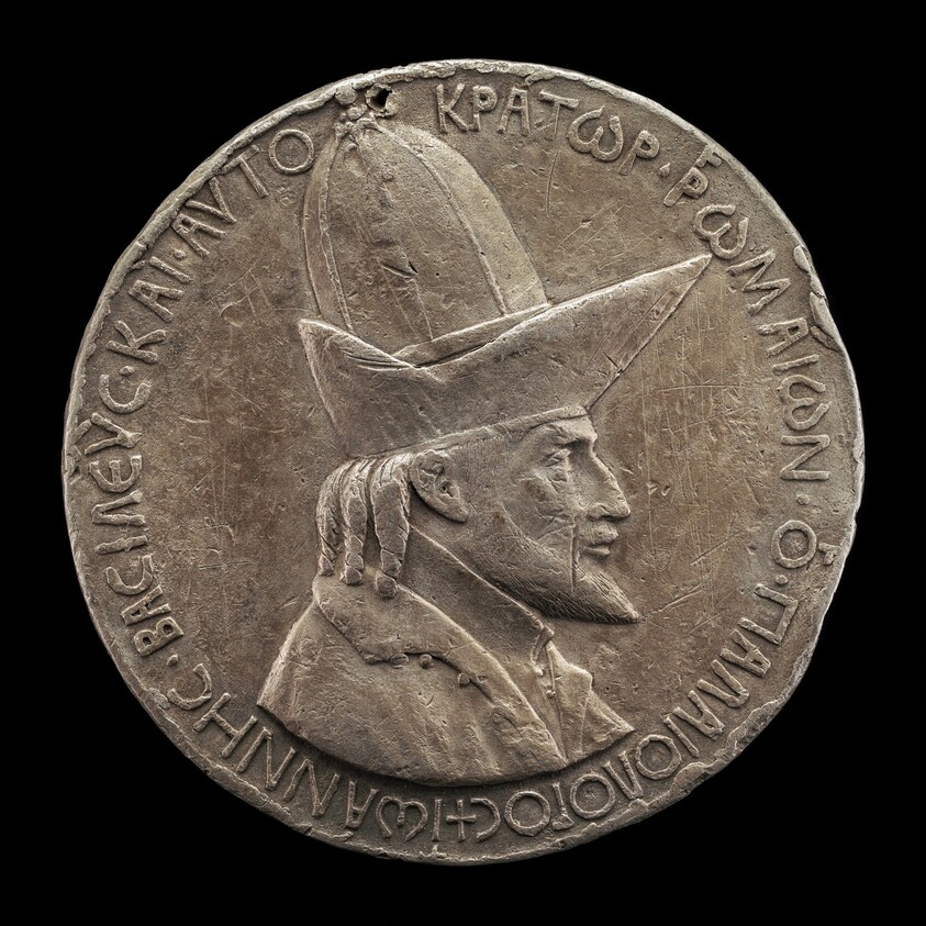John VIII Palaeologus, 1392-1448, Emperor of Constantinople 1425 [obverse]