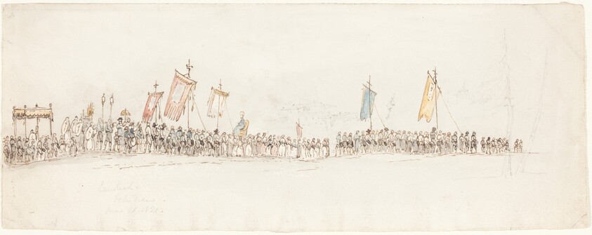 Religious Procession in Landeck