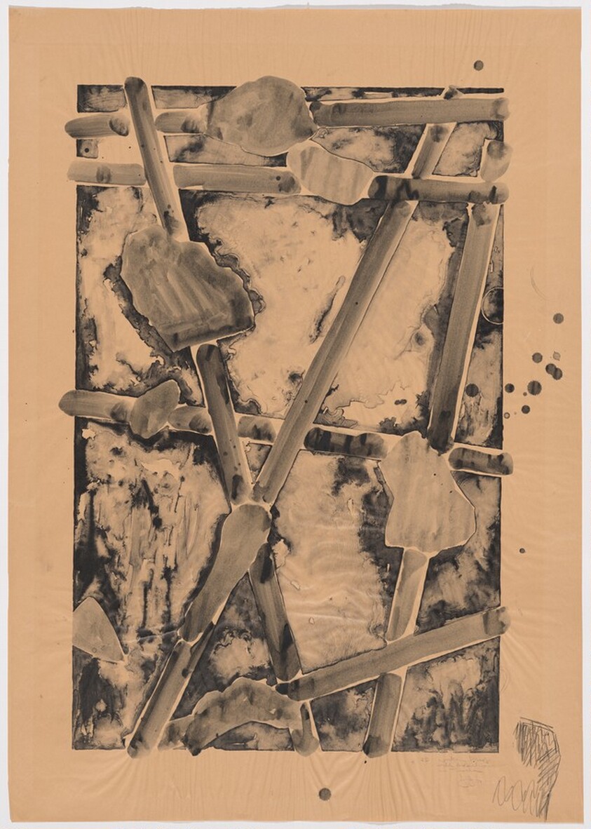 Four Panels from Untitled 1972 [D panel, working proof 2]