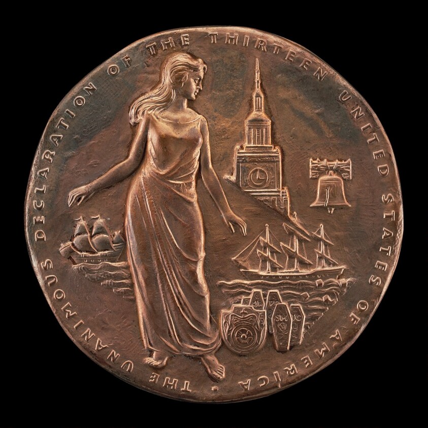 The Unanimous Declaration of the Thirteen United States of America [reverse]