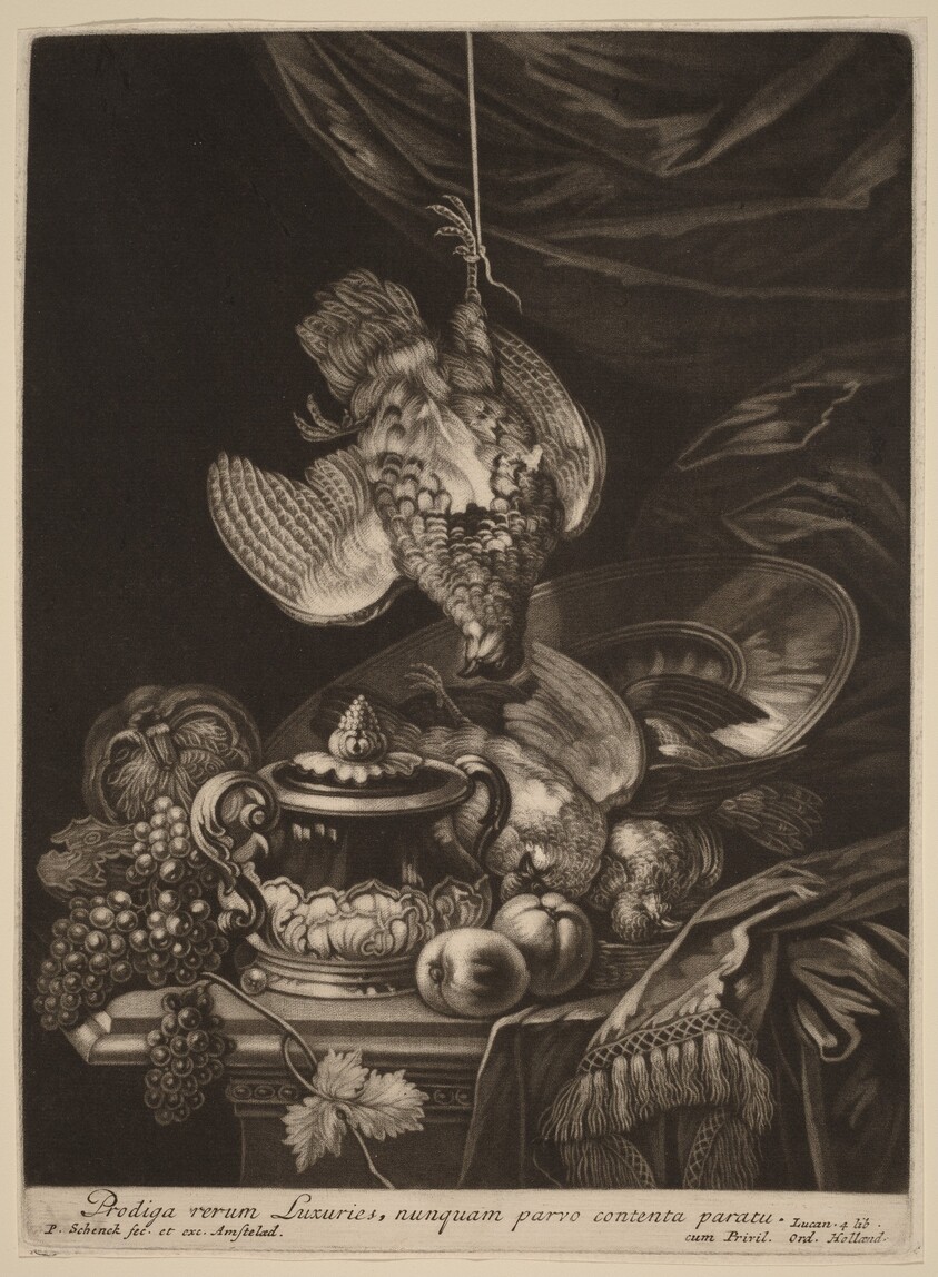 Still Life with a Hanging Partridge