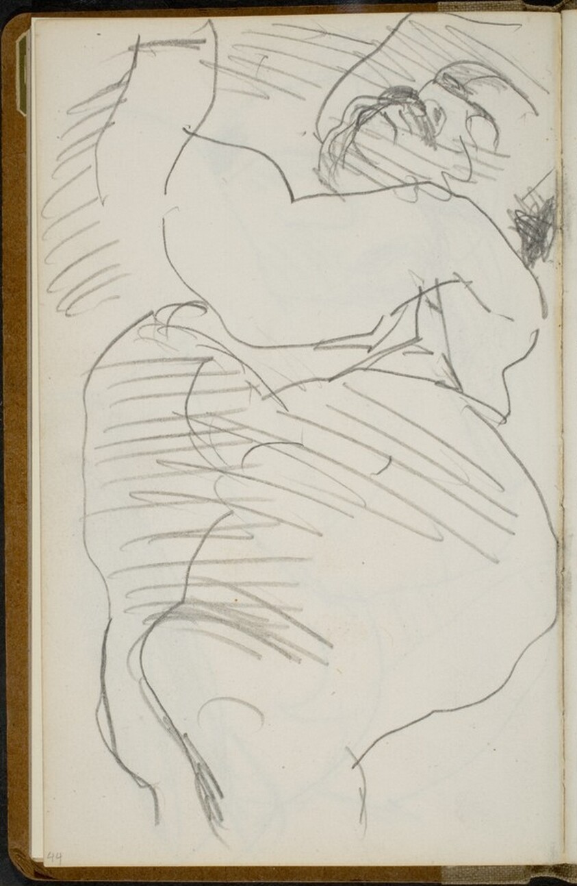 Schlafender Mann (Sleeping Man) [p. 44]